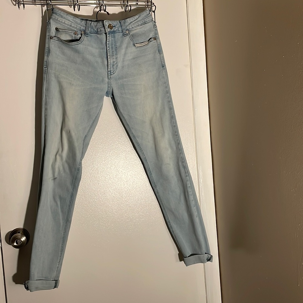 Light Blue Pacsun Skinny Jeans 32x32